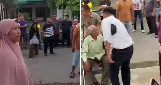 Os muçulmanos interromperam o culto e forçaram os cristãos a deixar o templo. (Foto: Reprodução/Instagram/SUA RAKYAT MEDAN)