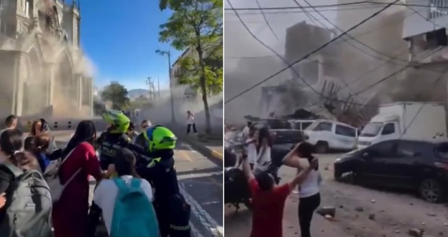Um forte terremoto de magnitude 7,4 atingiu o país. (Foto: Reprodução/Instagram/sarag12).