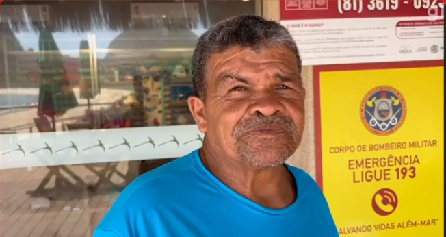 Cláudio Roberto Gomes, conhecido como Seu Jubileu. (Foto: Reprodução/g1)