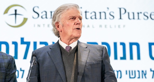 O evangelista e presidente da Samaritan’s Purse, Franklin Graham. (Foto: Samaritan’s Purse)
