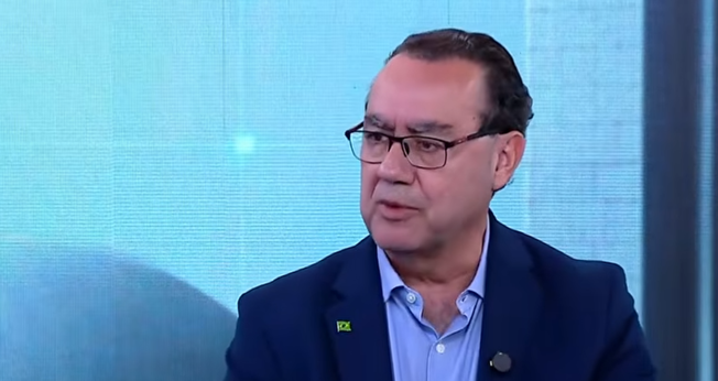 Augusto Cury durante sabatina no Jornal da Manhã. (Captura de tela/YouTube/Jovem Pan News)