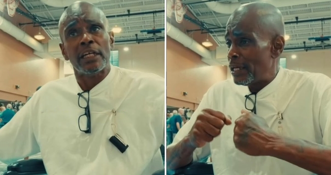 O homem se rendeu a Jesus em uma prisão nos EUA. (Foto: Reprodução/Instagram/God Behind Bars)