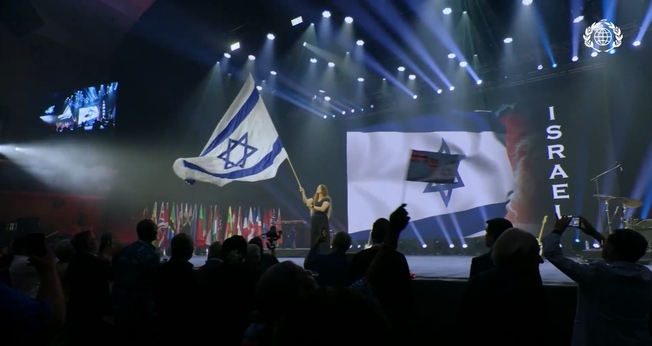 Representantes de 70 países estão participando das celebrações. (Foto: Reprodução/CBN News).
