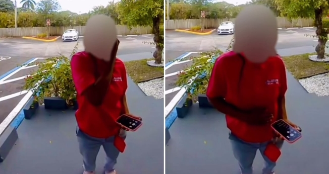 A jovem conversou com um cristão e desistiu do abordo. (Foto: Reprodução/Instagram/Love Life Florida)