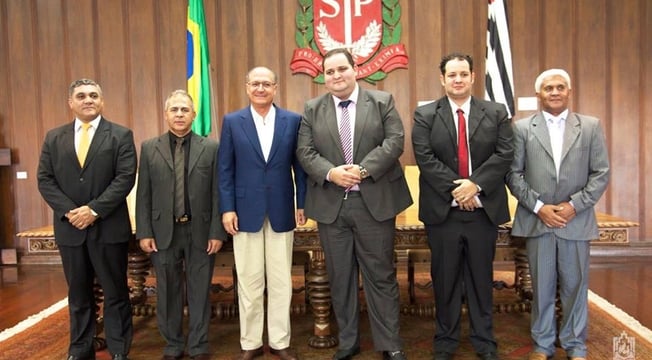 Governador Geraldo Alckmin e diretoria ADSA Brasil Governador Geraldo Alckmin e diretoria ADSA Brasil