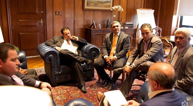 Governador Geraldo Alckmin e diretoria ADSA Brasil Governador Geraldo Alckmin e diretoria ADSA Brasil