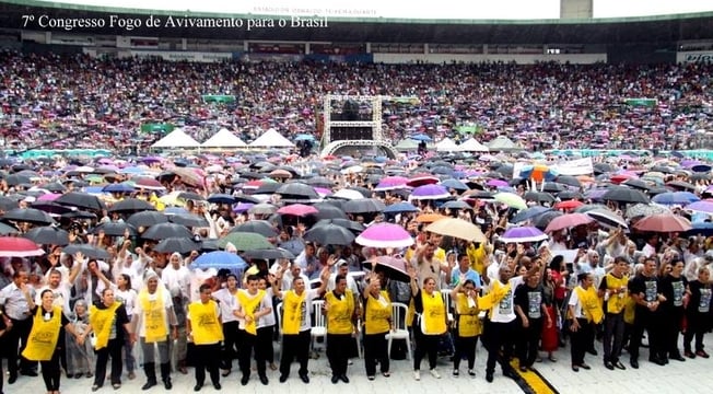 7º Congresso Fogo de Avivamento para o Brasil, com Benny Hinn 7º Congresso Fogo de Avivamento para o Brasil, com Benny Hinn