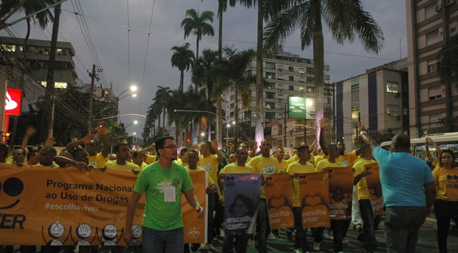 Caminhada do Movimento Viver