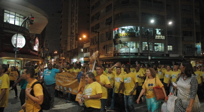Caminhada do Movimento Viver