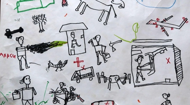 Desenhos de crianças nigerianas 6 Desenhos de crianças nigerianas 6
