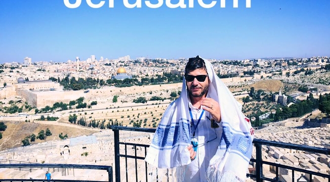 Joel Engel em Jerusalém Joel Engel em Jerusalém