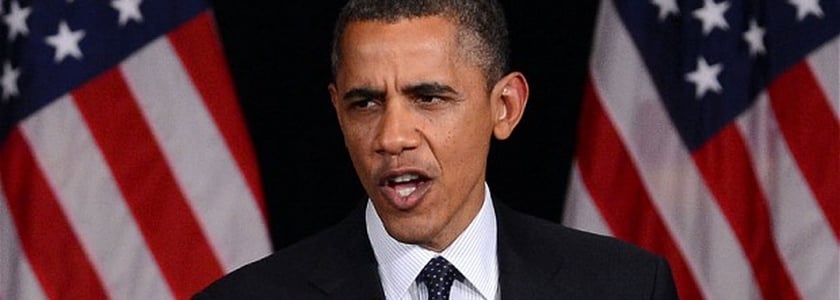 Barack Obama afirmou apoio à independência palestina na quinta-feira (14).