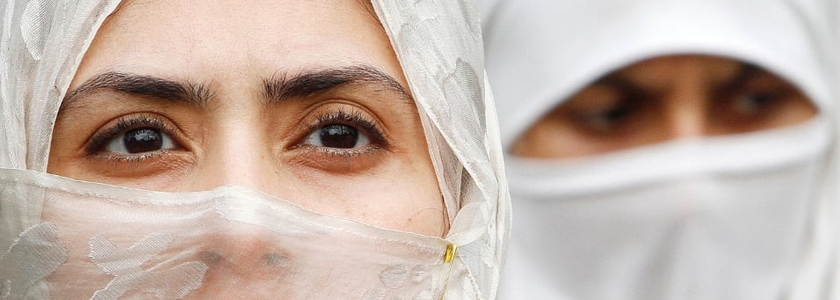 Imagem: Mulheres muçulmanas, no Paquistão.