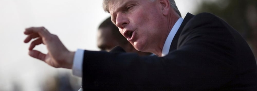 Graham reforça a necessidade do envolvimento de cristãos em todas as áreas da política.