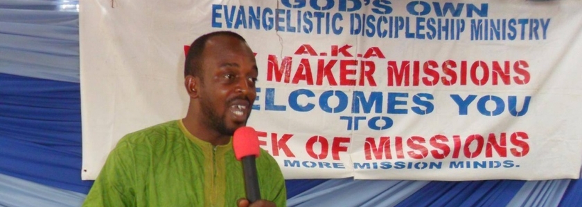 Pastor Joshua Adah foi assassinado por extremistas da etnia Fulani, no estado de Taraba (Nigéria), em Janeiro de 2015