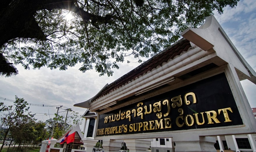 Tribunal Popular da Província de Savannakhet, em Laos. (HRWLRF)