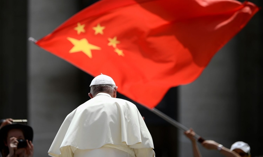 Papa Francisco visitou a China em junho de 2019. (Foto: FILIPPO MONTEFORTE/AFP VIA GETTY IMAGES)