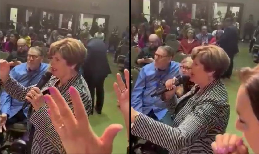 Cindy Jacobs compartilha profecia nos EUA. (Foto: Reprodução/Twitter/PrCoty)