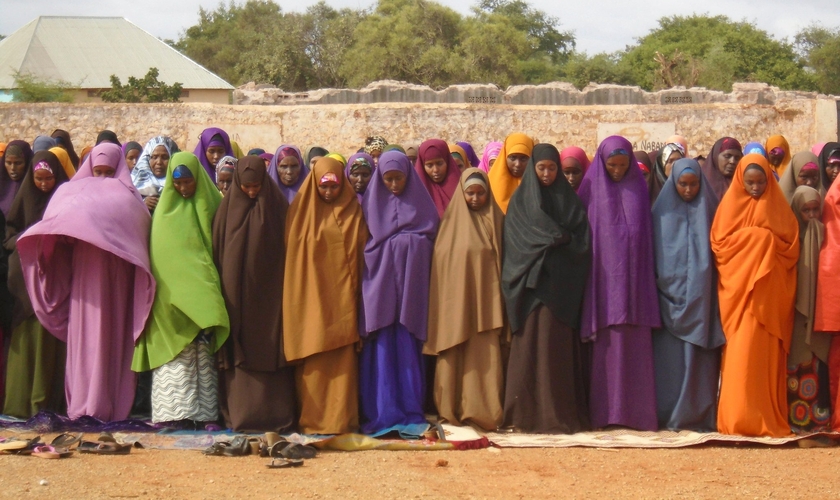 Imagem ilustrativa de mulheres em Baidoa, Somália. (Foto: Amisom Photo/Abdikarim Mohamed)