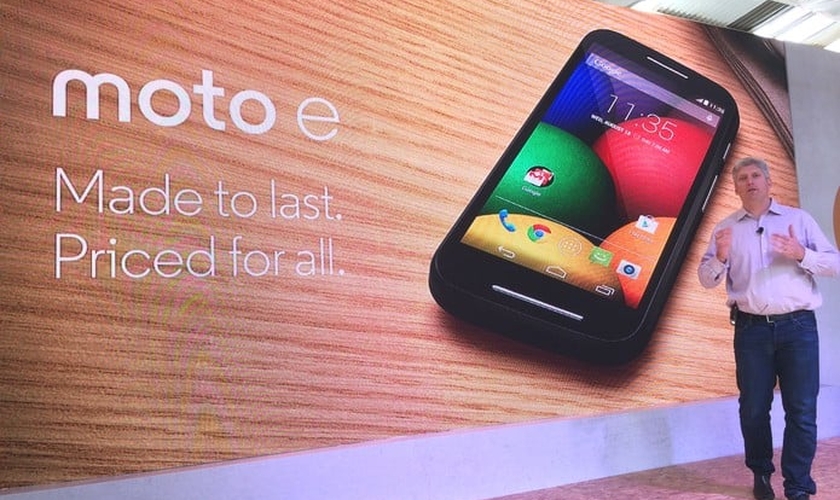 Motorola lança Moto E em evento realizado em São Paulo
