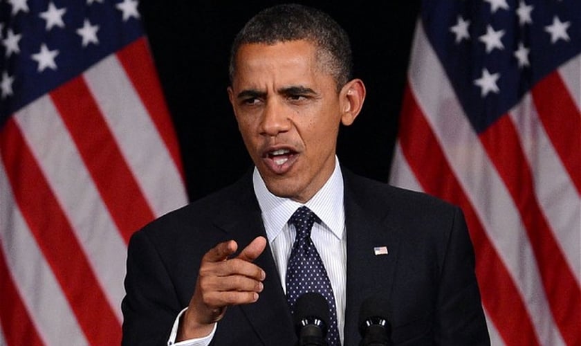 Barack Obama afirmou apoio à independência palestina na quinta-feira (14).