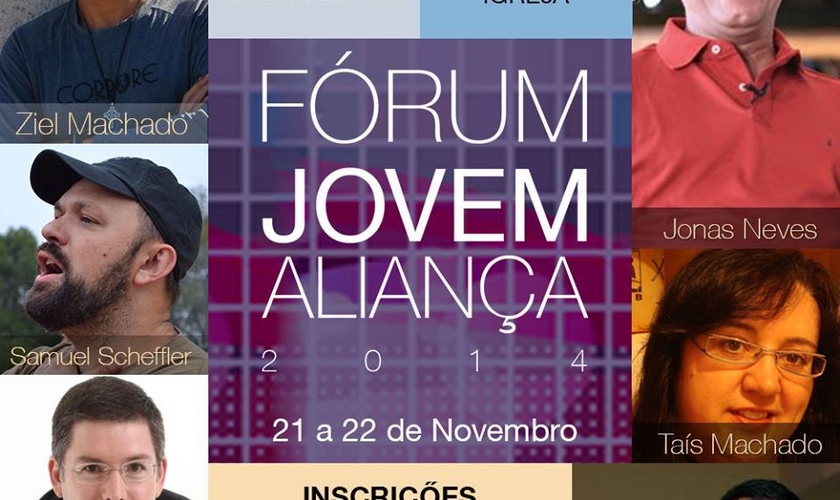 Pastores Ed René Kivitz e Jonas Neves estarão no Fórum Jovem da Aliança 2014