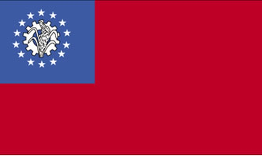 bandeira de Mianmar