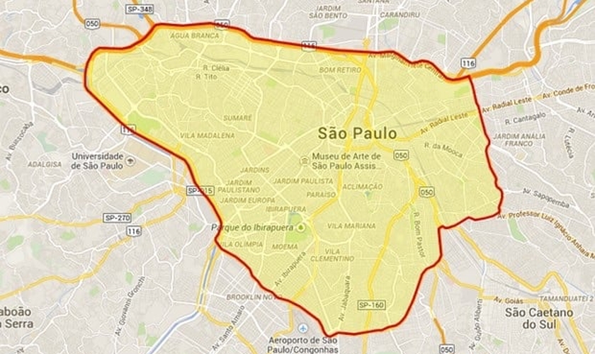 Rodízio em São Paulo