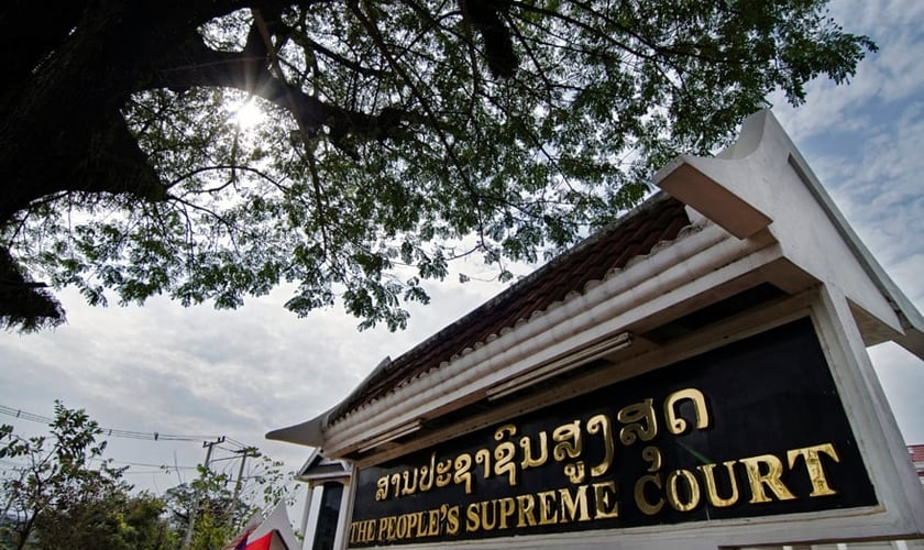 Tribunal Popular da Província de Savannakhet, em Laos. (HRWLRF)