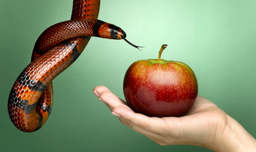 Serpente e maçã. (Foto: Getty)