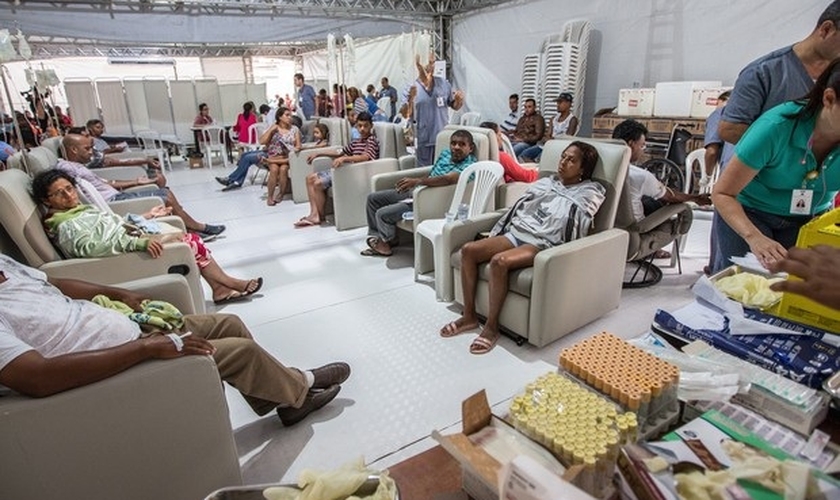 Pacientes com dengue