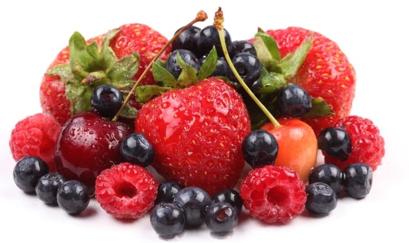 Frutas vermelhas ajudam na produtividade