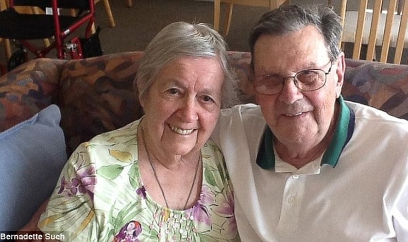 Arthur e Rosemary Schneider são casados há quase 70 anos.