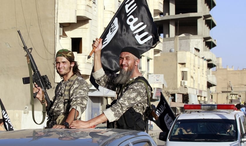 Militante do Estado Islâmico. (Foto: Reuters)