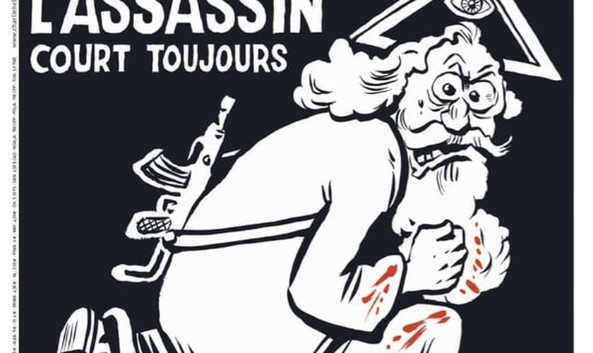 Charge estampa edição especial de um ano do ataque ao 'Charlie Hebdo'. (Foto: Reprodução/Twitter/JFGuyot)