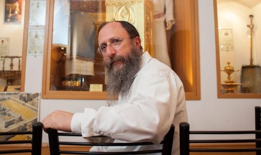 Rabino Chaim Richman, diretor do Instituto do Templo. (Foto: Emil Salman)
