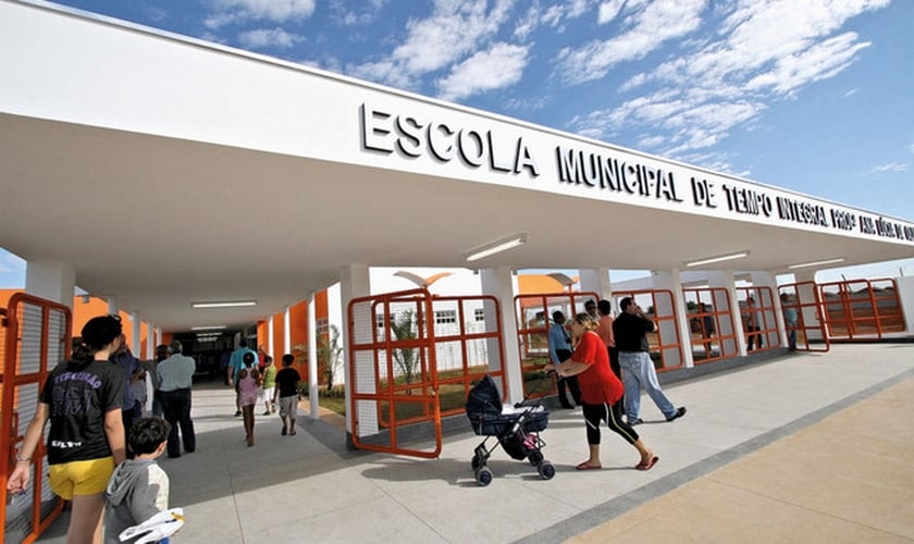 Escola Professora Ana Lucia de Oliveira Batista. (Foto: Divulgação)