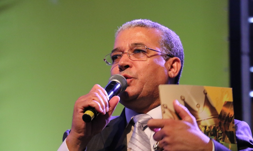 Vanderlei Marins, presidente da Convenção Batista Brasileira. (Foto: Guiame/ Marcos Paulo Corrêa)