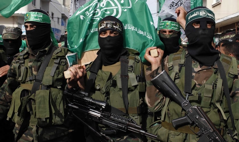 Membros do Hamas. (Foto: The blaze)