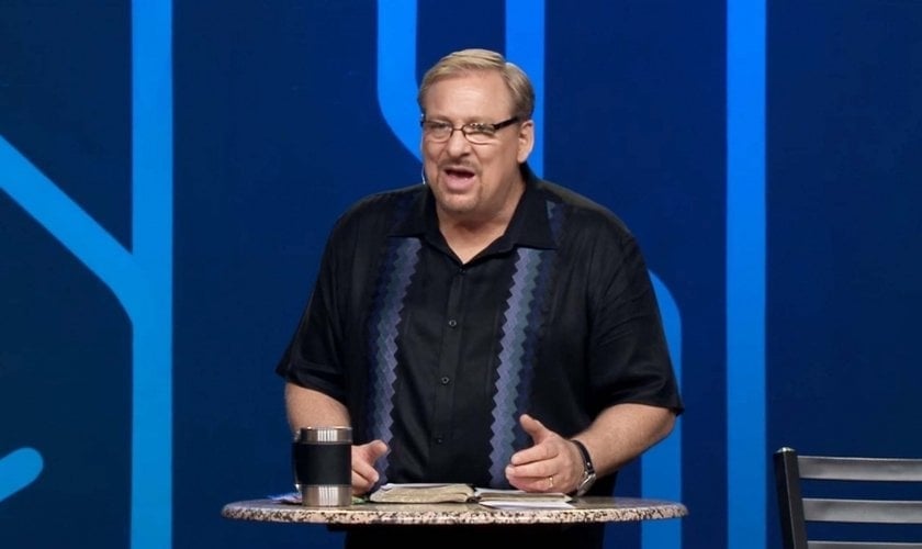 Pastor Rick Warren é autor do livro "Uma Vida com Propósitos" e líder da Igreja Saddleback, nos EUA. (Foto: Getty)