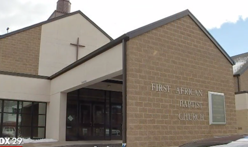 Primeira Igreja Batista Africana - Delaware. (Foto: Fox 29)