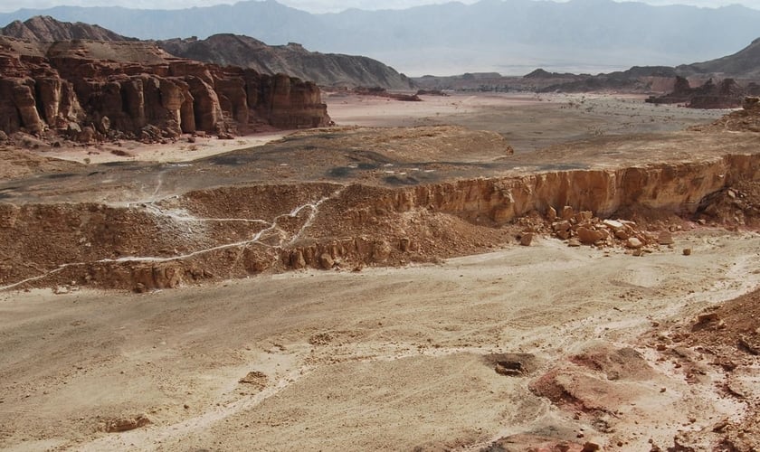 Esterco de 3 mil anos foi encontrado num antigo campo de mineração no Vale Timna, em Israel. (Foto: Erez Ben-Yosef/CTV Project)