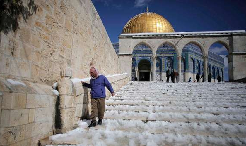 Cúpula da Rocha, local conhecido pelos judeus como o Monte do Templo. (Foto: Reuters)