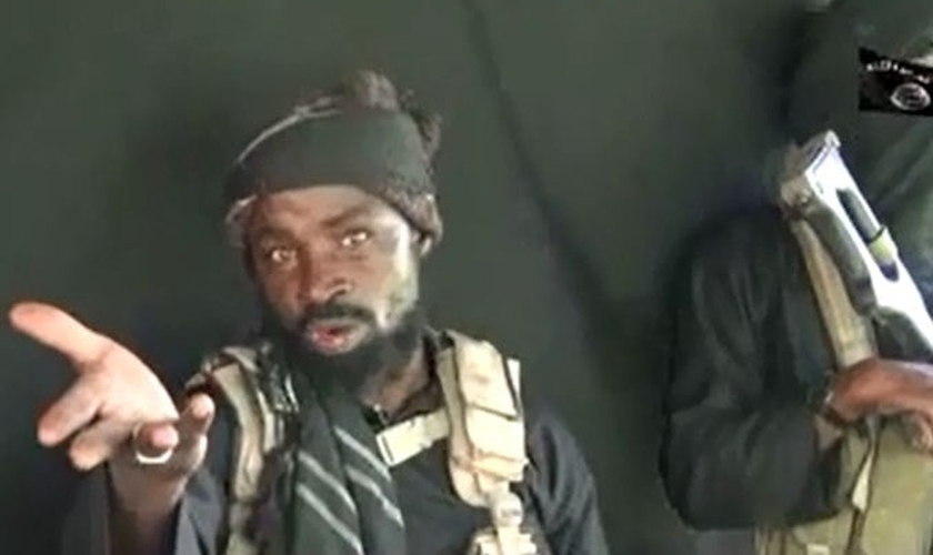 Abubakar Shekau em novo vídeo faz ameaça aos cristãos. (Foto: Reprodução).