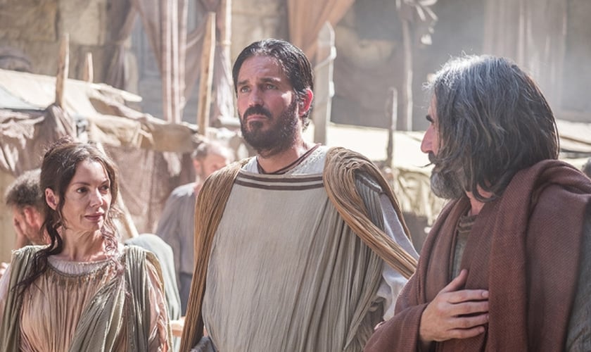 Este é o primeiro papel bíblico de Jim Caviezel desde 2004 em "A paixão do Cristo". (Foto: Affirm Films).