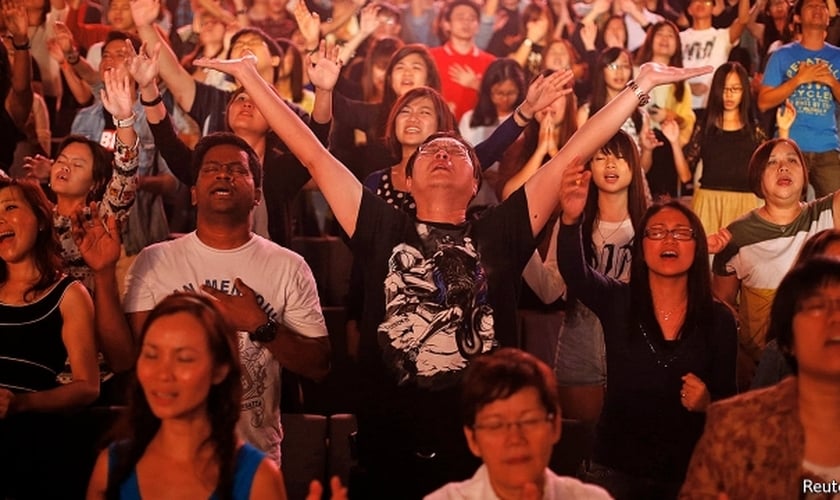 Evangélicos já somam mais de 200 milhões em toda a Ásia. (Foto: Reuters)