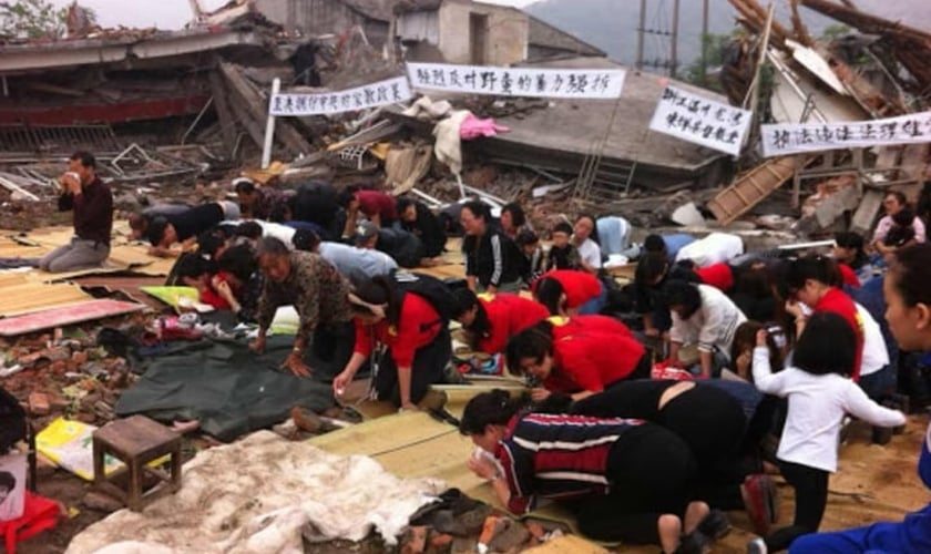 O governo já ordenou a destruição de igrejas na China. (Foto: China Aid).