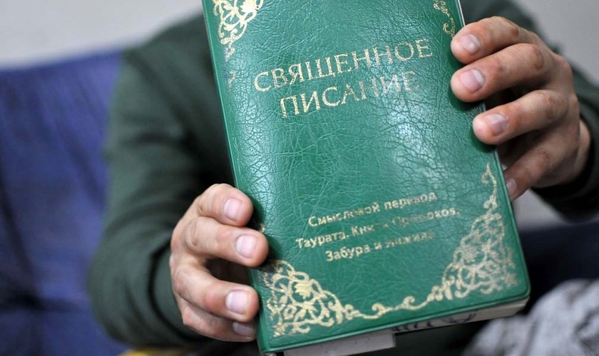 Viktor trocou a cocaína pela Bíblia e hoje é um evangelista na Ásia Central. (Foto: Portas Abertas - EUA)