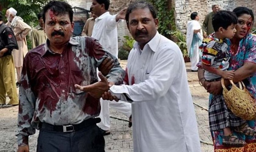 Foram registrados graves casos de violência contra cristãos no Paquistão. (Foto: Reprodução).