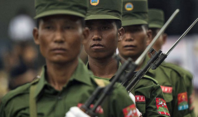 O grupo armado Exército do Estado Unificadom atua de forma independente. (Foto: AFP).